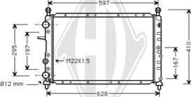 Diederichs DCM1343 - Radiators, Motora dzesēšanas sistēma ps1.lv