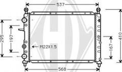 Diederichs DCM1342 - Radiators, Motora dzesēšanas sistēma ps1.lv