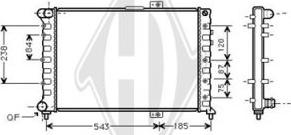 Diederichs DCM1350 - Radiators, Motora dzesēšanas sistēma ps1.lv