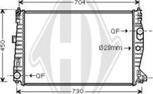 Diederichs DCM1363 - Radiators, Motora dzesēšanas sistēma ps1.lv