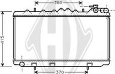 Diederichs DCM1785 - Radiators, Motora dzesēšanas sistēma ps1.lv