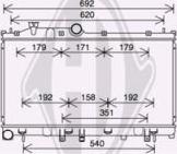 Diederichs DCM3929 - Radiators, Motora dzesēšanas sistēma ps1.lv