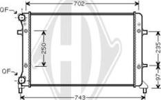 Diederichs DCM3440 - Radiators, Motora dzesēšanas sistēma ps1.lv