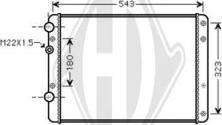 Diederichs DCM3453 - Radiators, Motora dzesēšanas sistēma ps1.lv