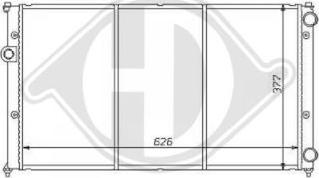 Diederichs DCM3412 - Radiators, Motora dzesēšanas sistēma ps1.lv