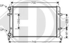 Diederichs DCM3439 - Radiators, Motora dzesēšanas sistēma ps1.lv