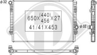 Diederichs DCM3471 - Radiators, Motora dzesēšanas sistēma ps1.lv