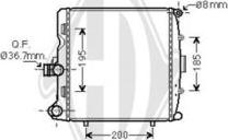 Diederichs DCM3557 - Radiators, Motora dzesēšanas sistēma ps1.lv