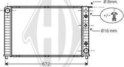 Diederichs DCM3505 - Radiators, Motora dzesēšanas sistēma ps1.lv