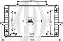 Diederichs DCM3503 - Radiators, Motora dzesēšanas sistēma ps1.lv