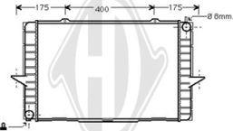 Diederichs DCM3515 - Radiators, Motora dzesēšanas sistēma ps1.lv