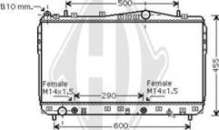Diederichs DCM3606 - Radiators, Motora dzesēšanas sistēma ps1.lv