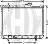 Diederichs DCM3095 - Radiators, Motora dzesēšanas sistēma ps1.lv