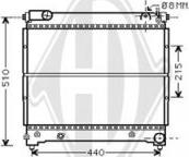 Diederichs DCM3096 - Radiators, Motora dzesēšanas sistēma ps1.lv