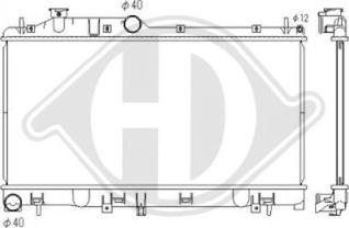 Diederichs DCM3044 - Radiators, Motora dzesēšanas sistēma ps1.lv