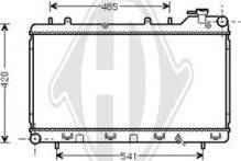 Diederichs DCM3014 - Radiators, Motora dzesēšanas sistēma ps1.lv