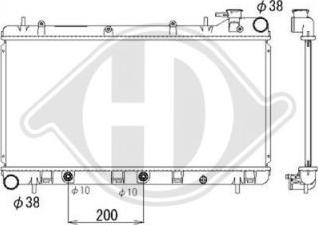 Diederichs DCM3015 - Radiators, Motora dzesēšanas sistēma ps1.lv