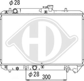 Diederichs DCM3081 - Radiators, Motora dzesēšanas sistēma ps1.lv