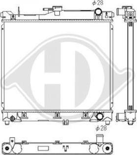 Diederichs DCM3083 - Radiators, Motora dzesēšanas sistēma ps1.lv