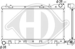 Diederichs DCM3029 - Radiators, Motora dzesēšanas sistēma ps1.lv