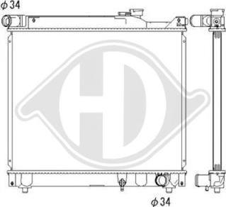 Diederichs DCM3116 - Radiators, Motora dzesēšanas sistēma ps1.lv