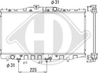 Diederichs DCM3132 - Radiators, Motora dzesēšanas sistēma ps1.lv