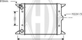 Diederichs DCM3364 - Radiators, Motora dzesēšanas sistēma ps1.lv