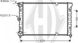 Diederichs DCM3366 - Radiators, Motora dzesēšanas sistēma ps1.lv