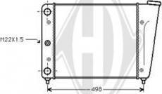 Diederichs DCM3361 - Radiators, Motora dzesēšanas sistēma ps1.lv