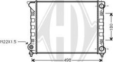 Diederichs DCM3388 - Radiators, Motora dzesēšanas sistēma ps1.lv