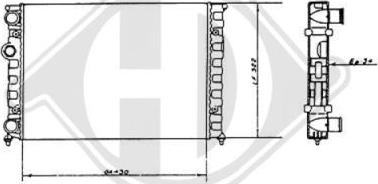 Diederichs DCM3370 - Radiators, Motora dzesēšanas sistēma ps1.lv
