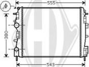 Diederichs DCM2944 - Radiators, Motora dzesēšanas sistēma ps1.lv