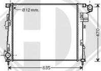 Diederichs DCM2953 - Radiators, Motora dzesēšanas sistēma ps1.lv