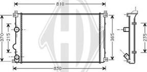 Diederichs DCM2901 - Radiators, Motora dzesēšanas sistēma ps1.lv