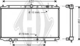 Diederichs DCM2467 - Radiators, Motora dzesēšanas sistēma ps1.lv