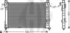 Diederichs DCM2403 - Radiators, Motora dzesēšanas sistēma ps1.lv