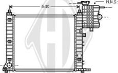 Diederichs DCM2410 - Radiators, Motora dzesēšanas sistēma ps1.lv