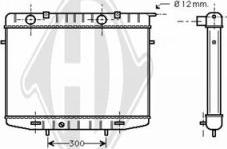 Diederichs DCM2609 - Radiators, Motora dzesēšanas sistēma ps1.lv