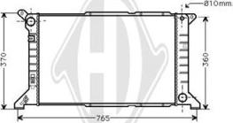 Diederichs DCM2049 - Radiators, Motora dzesēšanas sistēma ps1.lv