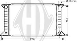 Diederichs DCM2040 - Radiators, Motora dzesēšanas sistēma ps1.lv