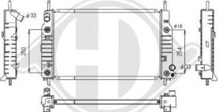 Diederichs DCM2057 - Radiators, Motora dzesēšanas sistēma ps1.lv