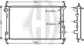 Diederichs DCM2087 - Radiators, Motora dzesēšanas sistēma ps1.lv