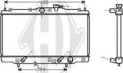 Diederichs DCM2149 - Radiators, Motora dzesēšanas sistēma ps1.lv