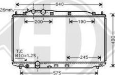 Diederichs DCM2185 - Radiators, Motora dzesēšanas sistēma ps1.lv