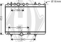 Diederichs DCM2805 - Radiators, Motora dzesēšanas sistēma ps1.lv