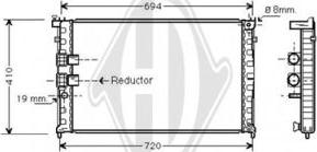 Diederichs DCM2819 - Radiators, Motora dzesēšanas sistēma ps1.lv