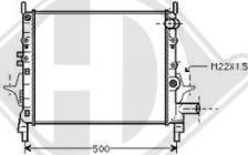 Diederichs DCM2884 - Radiators, Motora dzesēšanas sistēma ps1.lv