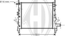 Diederichs DCM2888 - Radiators, Motora dzesēšanas sistēma ps1.lv