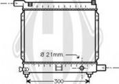 Diederichs DCM2357 - Radiators, Motora dzesēšanas sistēma ps1.lv