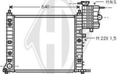 Diederichs DCM2369 - Radiators, Motora dzesēšanas sistēma ps1.lv